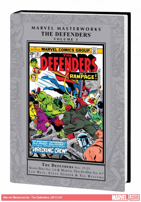 MARVEL MASTERWORKS: THE DEFENDERS VOL. 3 HC