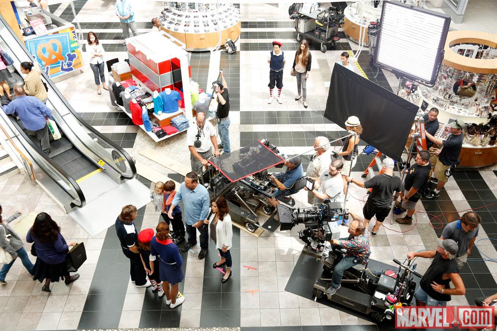 The Neighbors set (photo by ABC/Peter Stone)