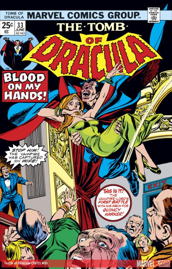 Tomb of Dracula (1972) #33 Cover