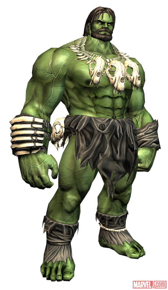 Incredible Hulk character model from Avengers Initiative