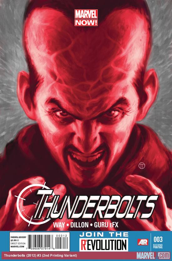 cover from Thunderbolts (2012) #3 (2ND PRINTING VARIANT)