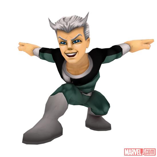 Quicksilver from Super Hero Squad Online