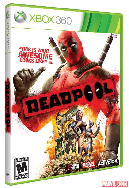 Deadpool Xbox 360 box art