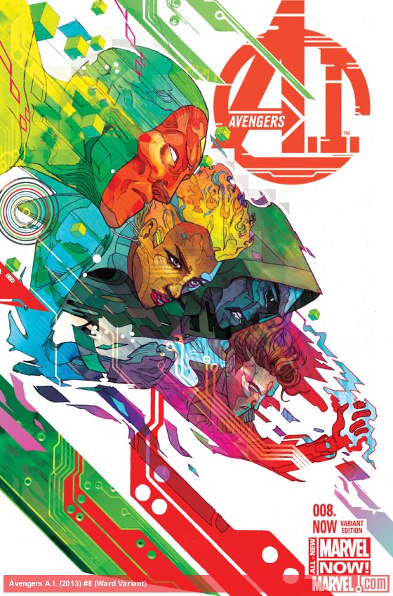 Avengers a.I. (2013) #8 (Ward Variant)