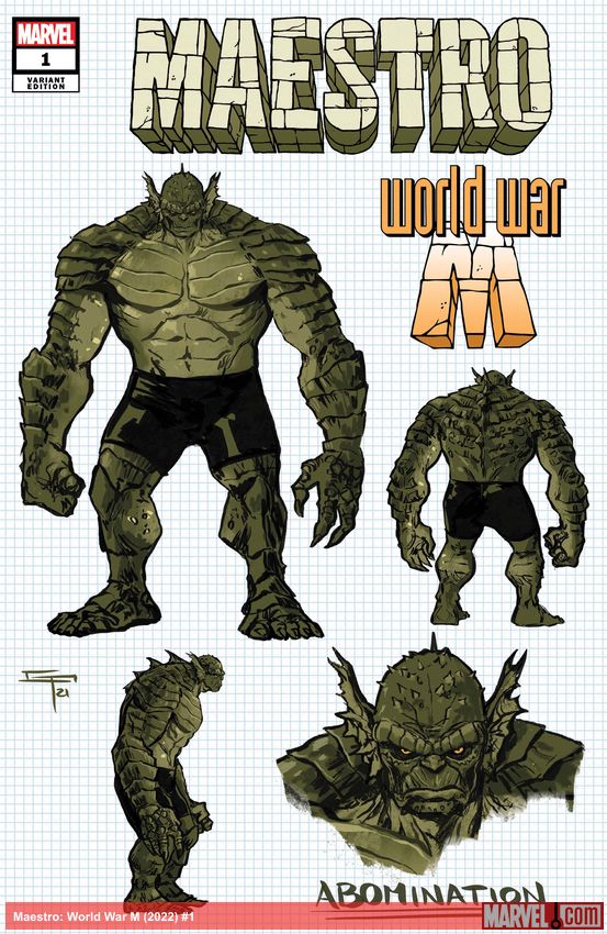 Maestro: World War M (2022) #1 (Variant)