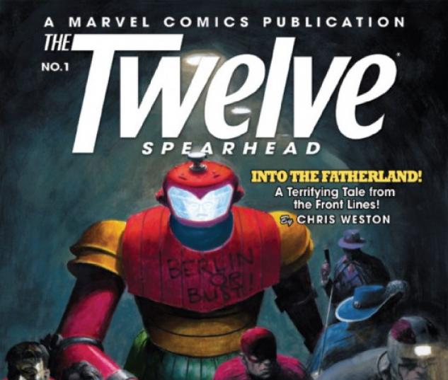 The Twelve: Spearhead #1 Cover by Paolo Rivera