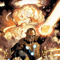 NOVA #28 cover by Daniel Acuna