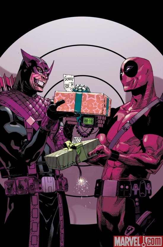 DEADPOOL #12 cover by Jason Pearson