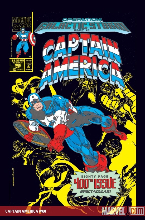 CAPTAIN AMERICA #400 COVER