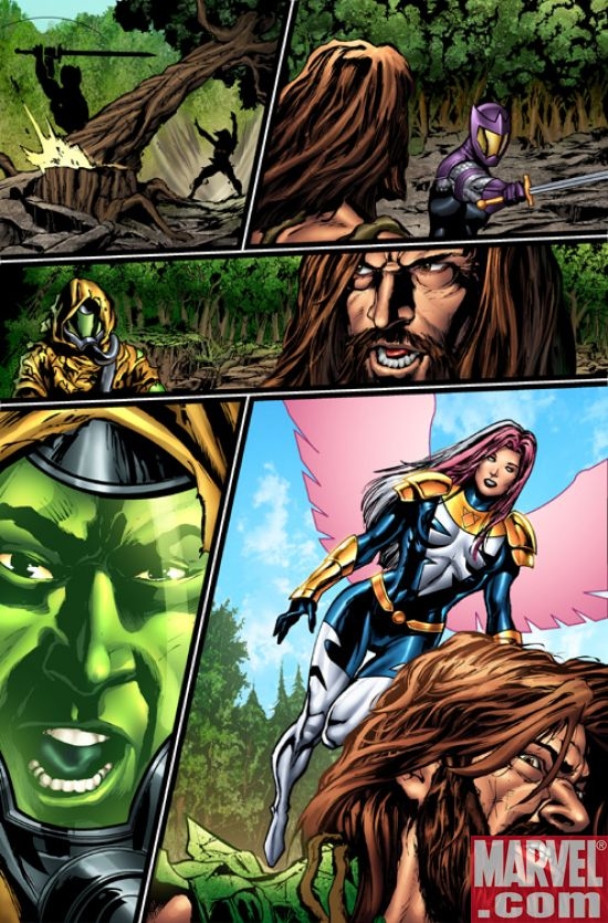 THUNDERBOLTS: BREAKING POINT Interior Art