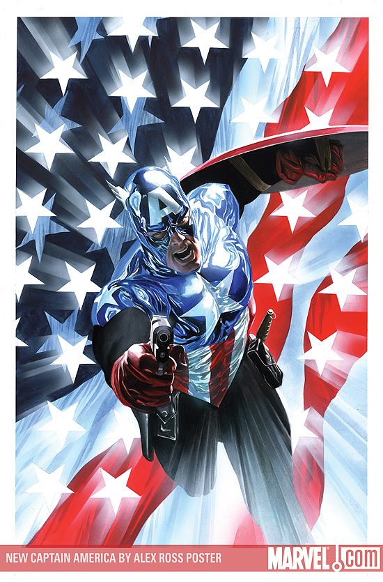NEW CAPTAIN AMERICA BY ALEX ROSS POSTER (2008)