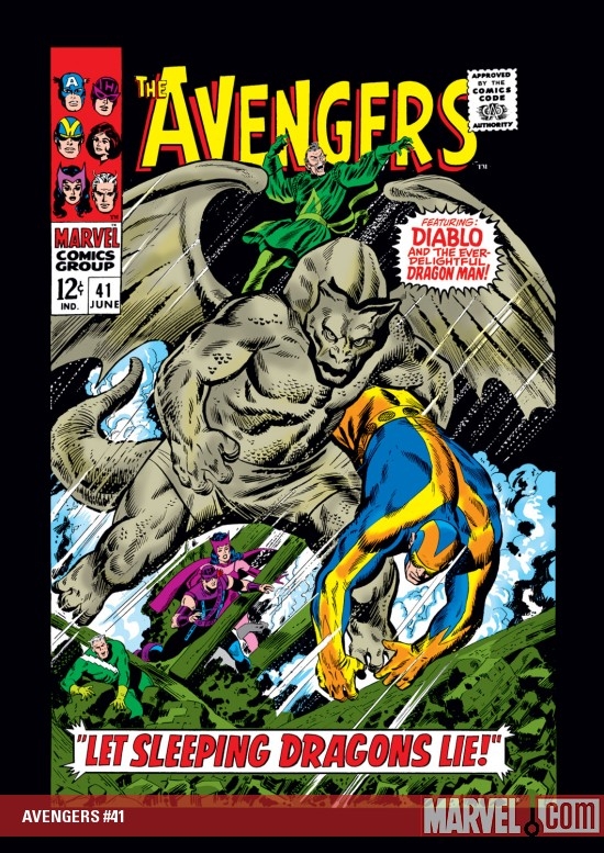 AVENGERS #41 COVER