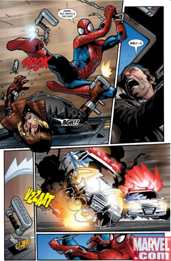 Ultimate Spider-Man #112 interior art