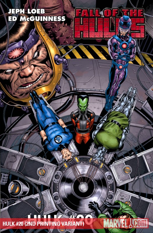 Hulk (2008) #20 (2ND PRINTING VARIANT)