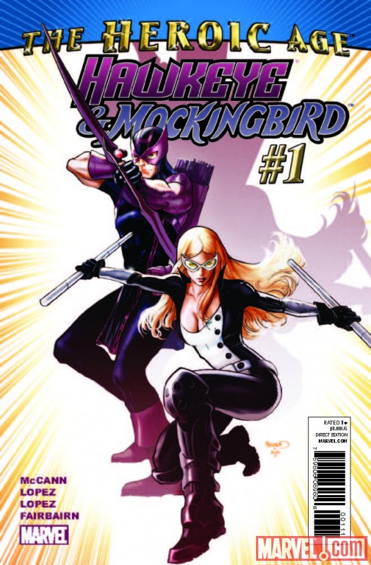 HAWKEYE & MOCKINGBIRD #1 cover by Paul Renaud