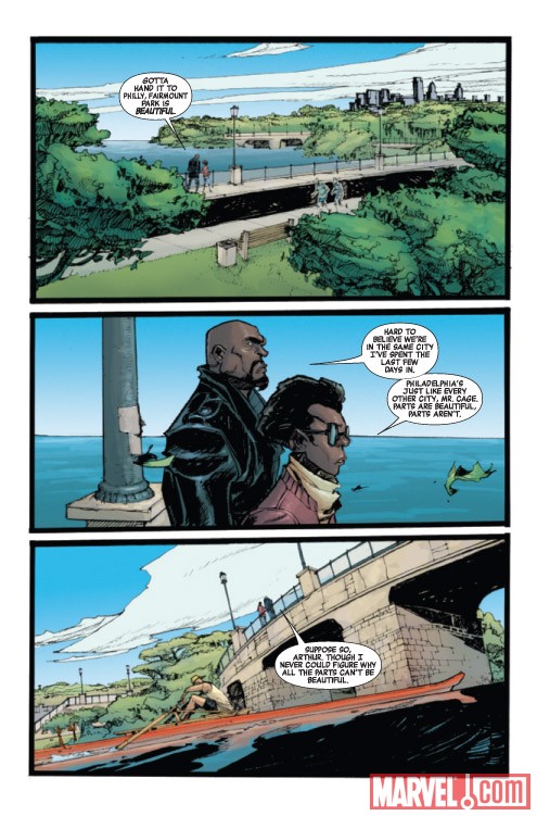 NEW AVENGERS: LUKE CAGE #3 preview art by Eric Canete