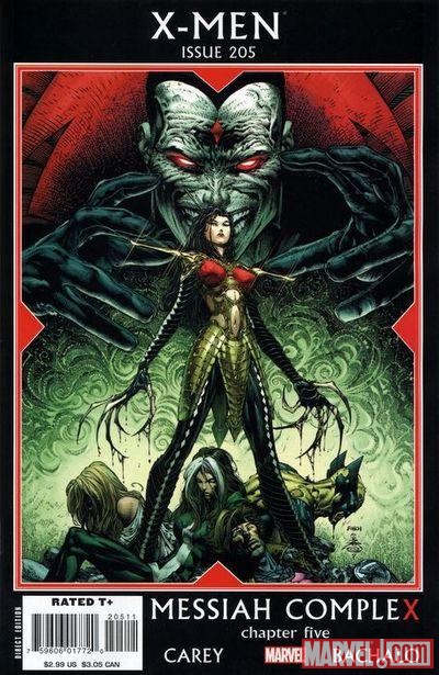 X-MEN #205 cover by David Finch