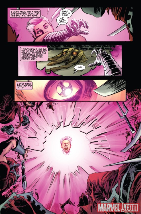 THUNDERBOLTS #149 preview page by Declan Shalvey