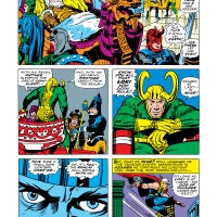 Loki first takes the throne