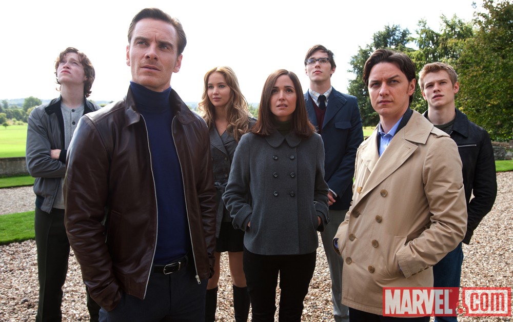 James McAvoy and Michael Fassbender lead the cast of X-Men: First Class