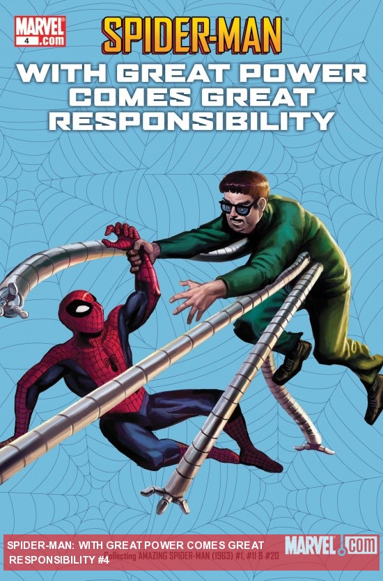 SPIDER-MAN: WITH GREAT POWER COMES GREAT RESPONSIBILITY #4 cover