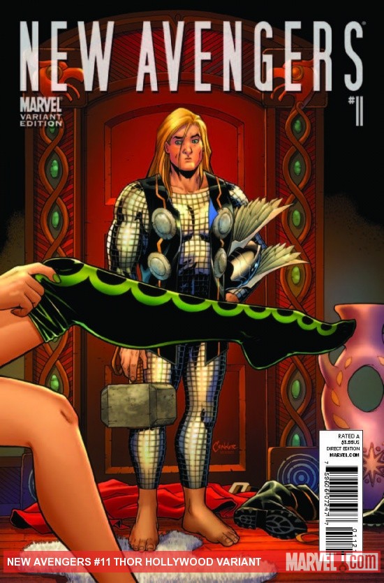 New Avengers (2010) #11, THOR HOLLYWOOD VARIANT