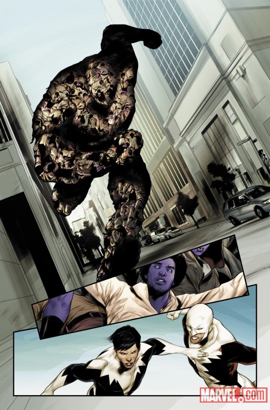 Alpha Flight #0.1 preview art by Ben Oliver