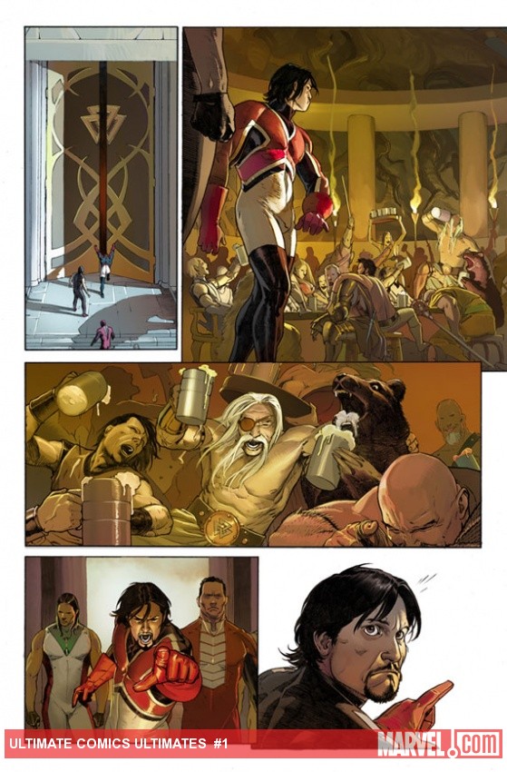 Ultimate Comics Ultimates #1 preview art by Esad Ribic