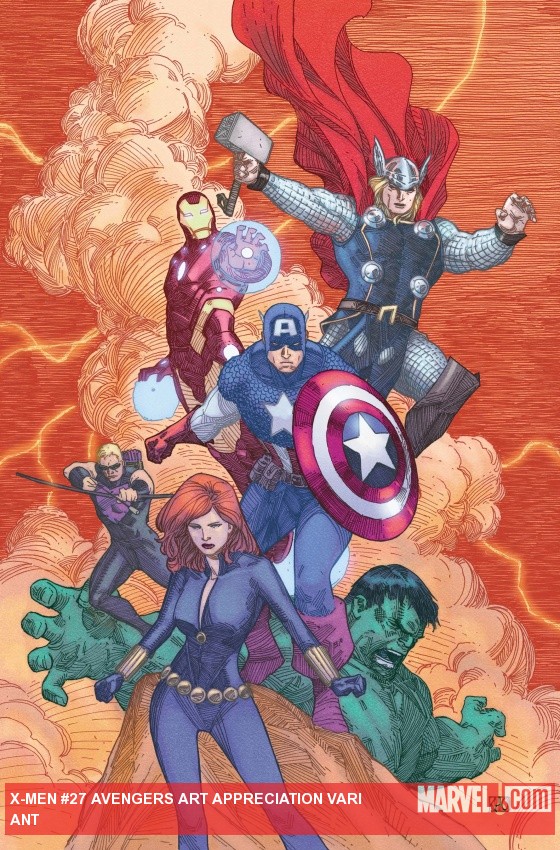 X-Men (2010) #27 (Avengers Art Appreciation Variant)