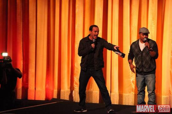 Clark Gregg (Phil Coulson) at El Capitan Theatre's midnight screening of Marvel's The Avengers