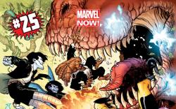 Wolverine & The X-Men #25 cover by Ramon Perez