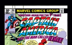 Captain America (1968) #261 Cover