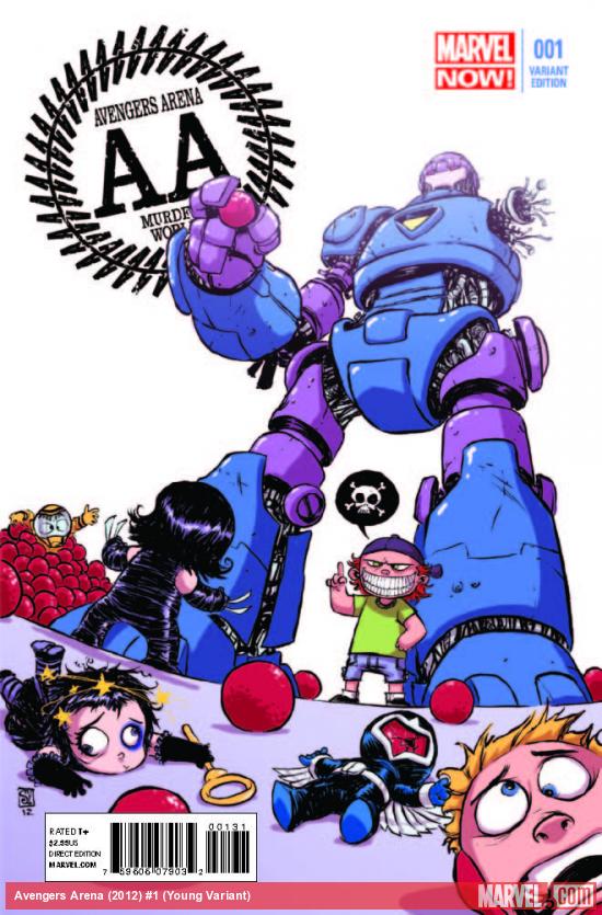 AVENGERS ARENA 1 YOUNG VARIANT