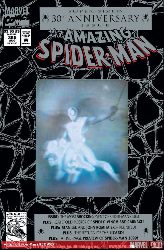 Amazing Spider-Man (1963) #365 Cover