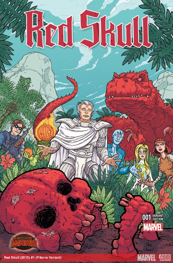 Red Skull (2015) #1 (Pitarra Variant)