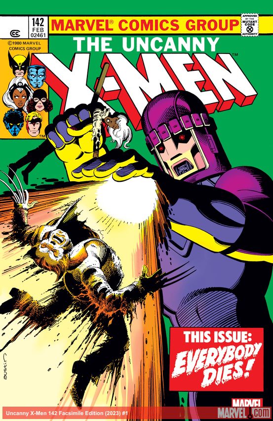 Uncanny X-Men: Facsimile Edition (2023) #142