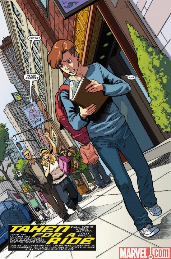 MARVEL ADVENTURES SPIDER-MAN #54, page 1
