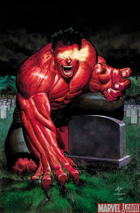 World War Hulks promo art by John Romita Jr.