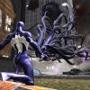 Black-suited Spider-Man flexes his symbiote-fueled muscle
