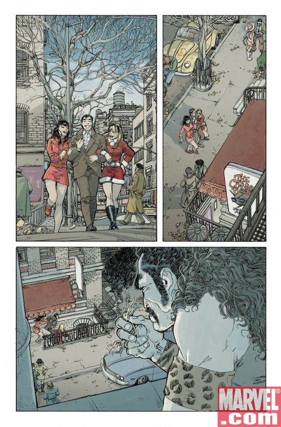 X-MEN/SPIDER-MAN #1 preview art by Mario Alberti