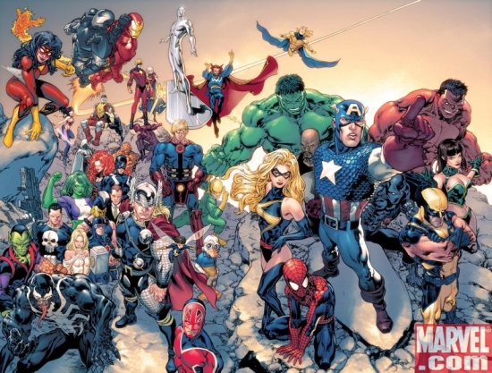 MARVEL: YOUR UNIVERSE cover by Tom Raney