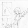 Invisible Woman sketch by Juan Doe
