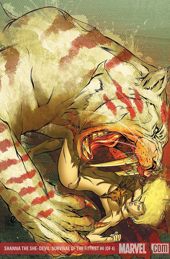 SHANNA THE SHE DEVIL: SURVIVAL OF THE FITTEST #4