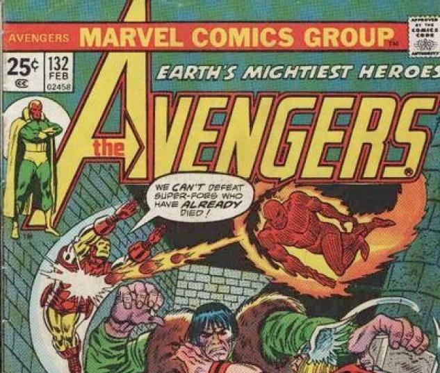 AVENGERS #132 cover