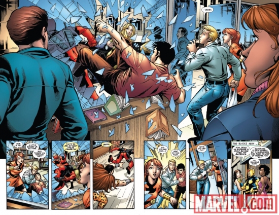 MARVEL ADVENTURES SUPER HEROES #4 preview art by Ronan Cliquet