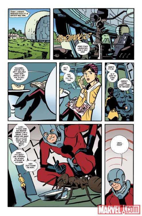 Thor: The Mighty Avenger #3 preview art by Chris Samnee