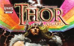 THOR: FOR ASGARD #4 cover by Simone Bianchi
