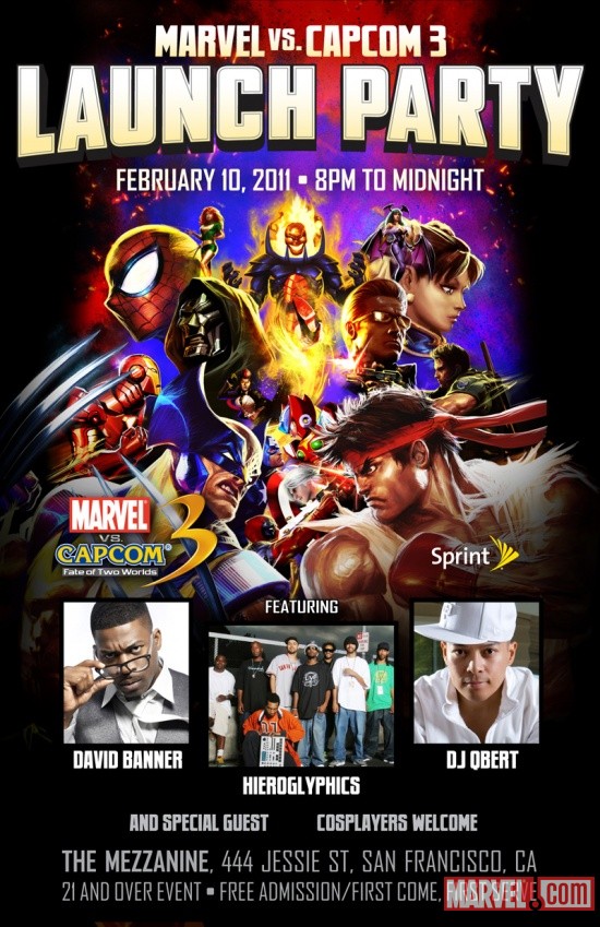 The MvC3 Launch Event