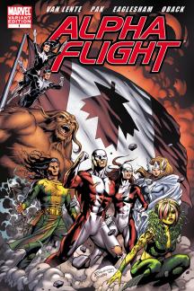 Alpha Flight (2011) #1 (Eaglesham Variant)