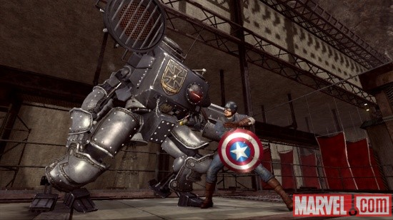 Captain America screen shot from Captain America: Super Soldier by Next Level Games